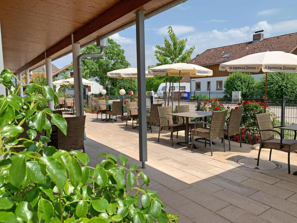 Hotel Heimfeld Restaurant Cafe Garching an Der Alz Екстер'єр фото